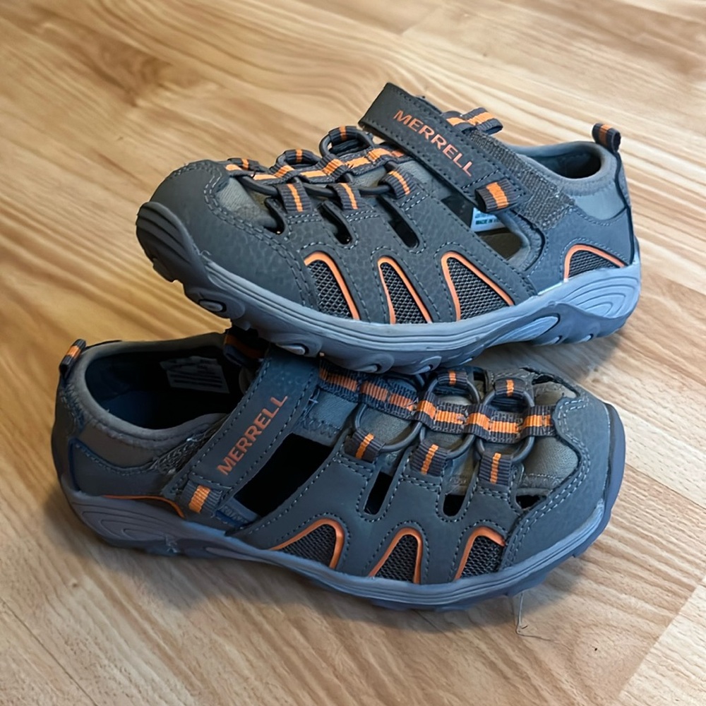 Merrell’s Kids Hydro H2O Sandal, Size 1 Wide
